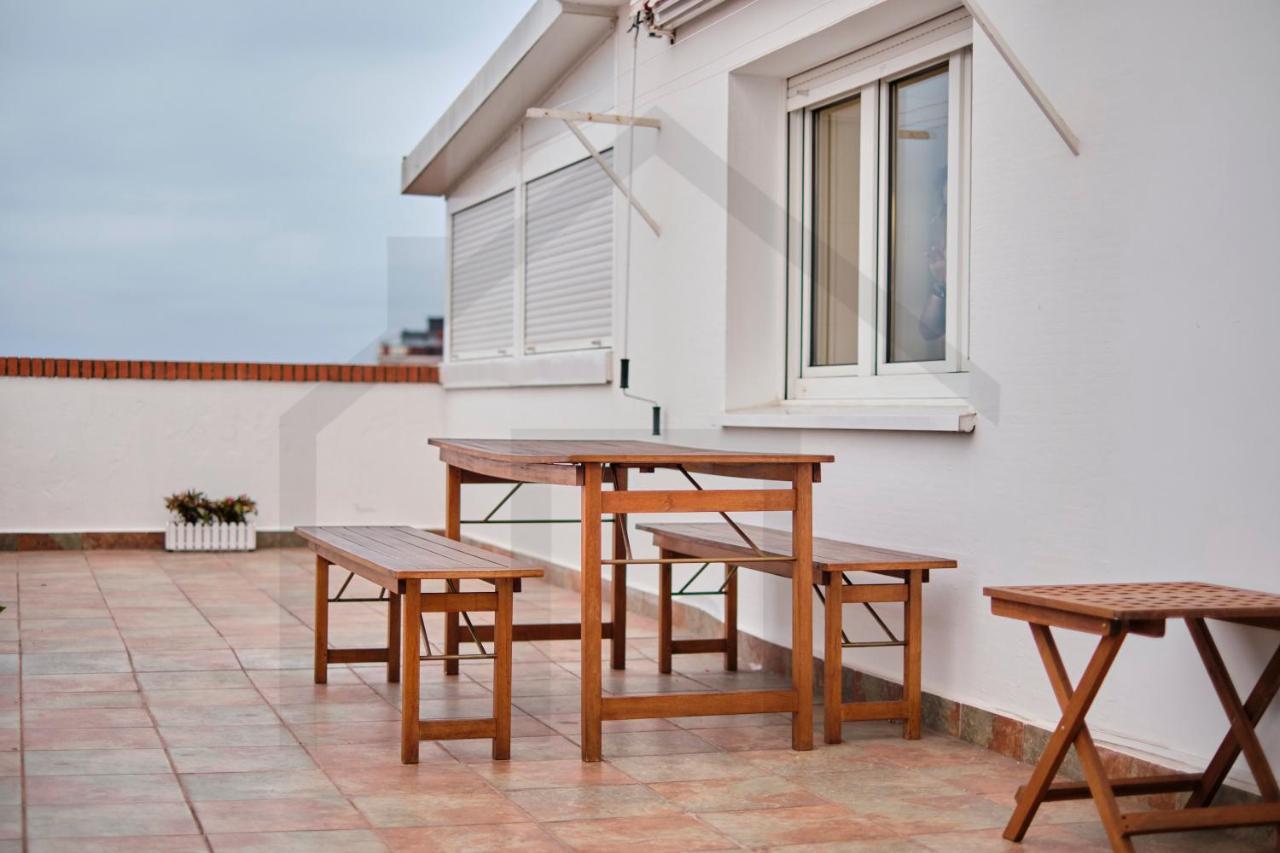 Espectacular Atico A Un Paso Del Centro De Gijon Bed & Breakfast Luaran gambar